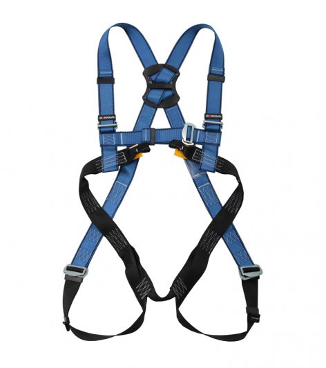 WORKSAFE® FULL BODY HARNESS WITH FRONT AND DORSAL ANCHORAGE POINTS WITH CHEST STRAP, STAINLESS STEEL (NEW PRODUCT CODE : AB131-10)