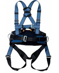 Worksafe® Full Body Harness With Front And Dorsal Anchorage Point And Work Positioning Belt