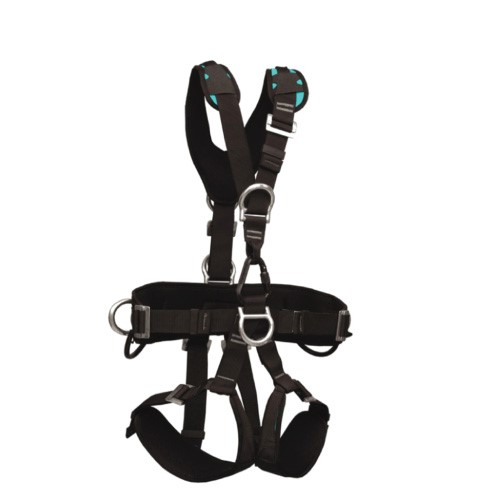 Worksafe® Full Body Harness With Front And Dorsal Anchorage Points And Work Positioning Belt, Size Xxl