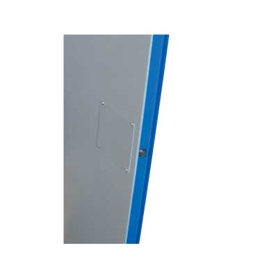 Justrite Chemcor® Compac Hazardous Material Safety Cabinet, 12 Gallon, 1 Self-Close Door, Royal Blue