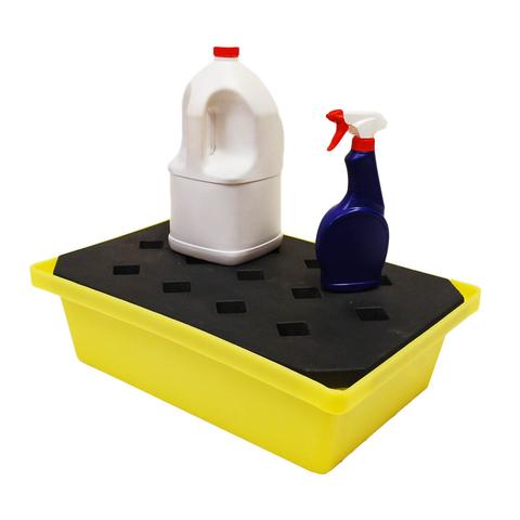 ROMOLD SPILL TRAY WITH GRID, GENERAL PURPOSE, 22LTR BUND