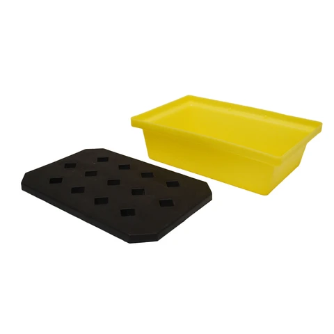 Romold Spill Tray With Grid, General Purpose, 22Ltr Bund