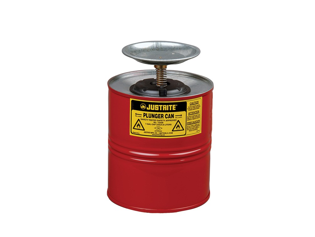 JUSTRITE 1 GAL PLUNGER CAN