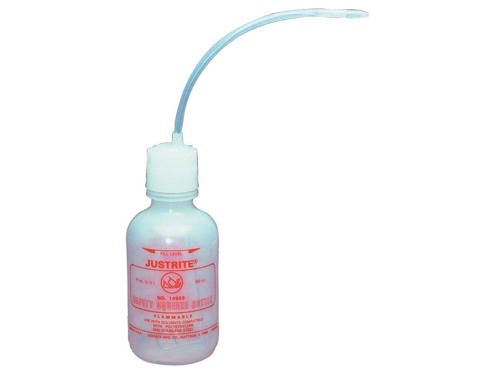JUSTRITE SAFETY SQUEEZE BOTTLE