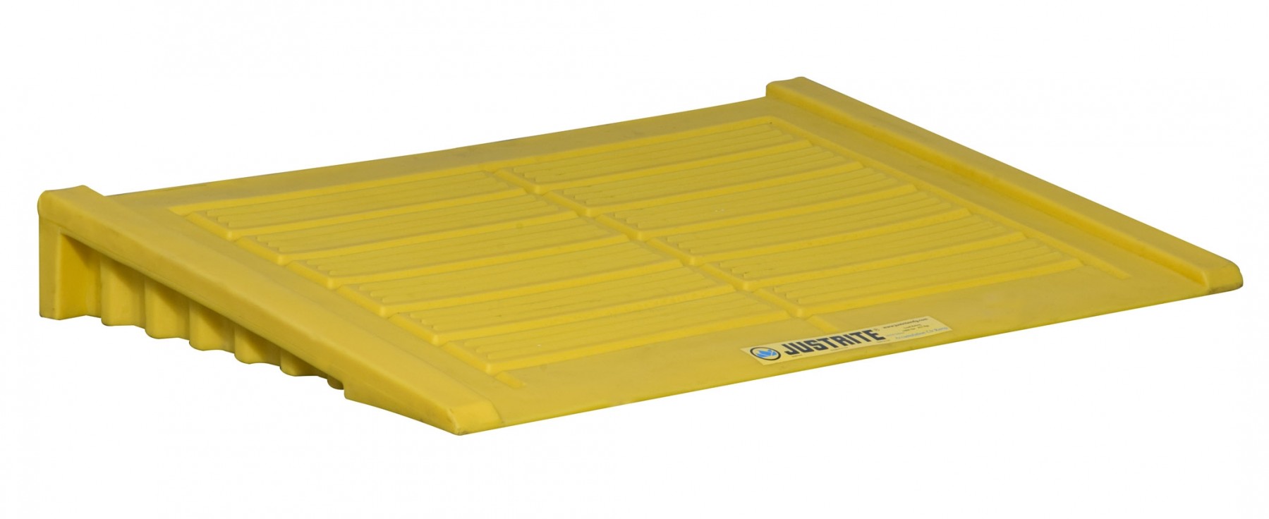JUSTRITE YELLOW RAMP FOR 2 DRUM AND LARGE ACCUMULATION CENTRE (NON-RECYCLED)