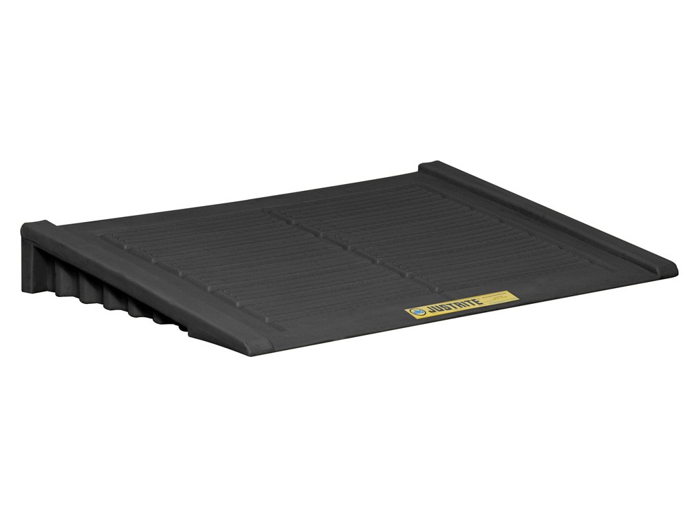 JUSTRITE BLACK RAMP FOR 2 DRUM AND LARGE ACCUMULATION CENTRE (NON-RECYCLED)