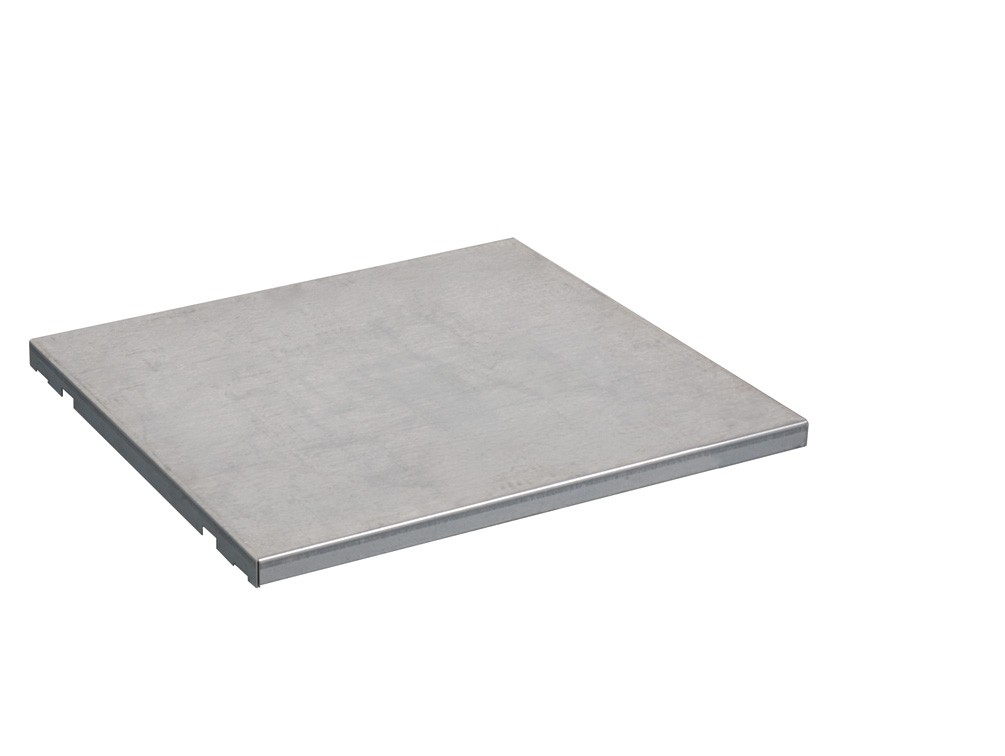Justrite Spillslope Steel Shelf For 15-Gallon (24"W) Under Fume Hood Safety Cabinet