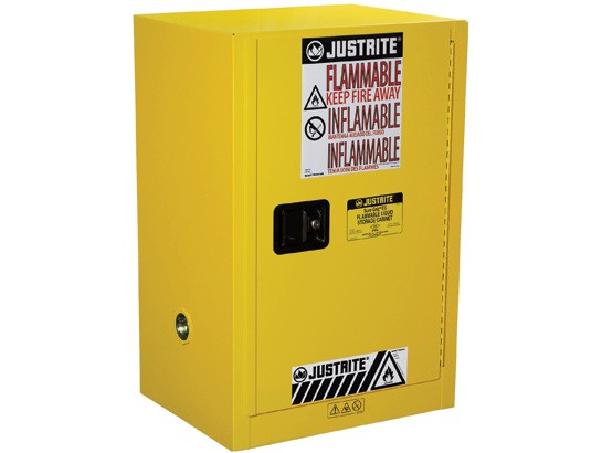 Justrite 12 Gal Cabinet 1 Door Manual, Compac Sure-Grip Ex W/Pdle Handle