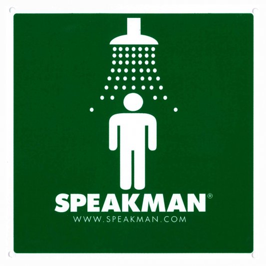 Speakman Sign For Eye Wash