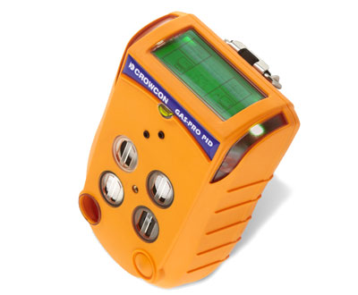 CROWCON GAS-PRO PID PORTABLE MULTI-GAS DETECTOR (BUILT-IN PUMPED) WITH (VOC)-PID, CH4, 02, H2S & CO