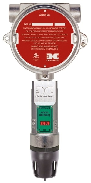 Detcon Oxygen Plug-In Sensor For Dm-700-O2