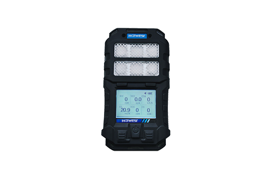 HANWEI PORTABLE MULTI GAS DETECTOR FOR CH4, O2, CO AND H2 O2, 0-25%VOL, CH4, 0-100%LEL, CO, 0-1000PPM, H2, 0-1000PPM