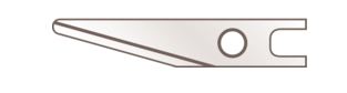 MARTOR GRAPHIC BLADE NO. 606, ROUNDED-TIP REPLACEMENT BLADE (100 BLADES/PACK, 10 PACK/CASE)