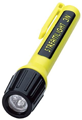 STREAMLIGHT 3N PROPOLYMER WHITE LED, YELLOW CLASS 1 DIV 1 APPROVED (NEW MODEL: SL-62202)