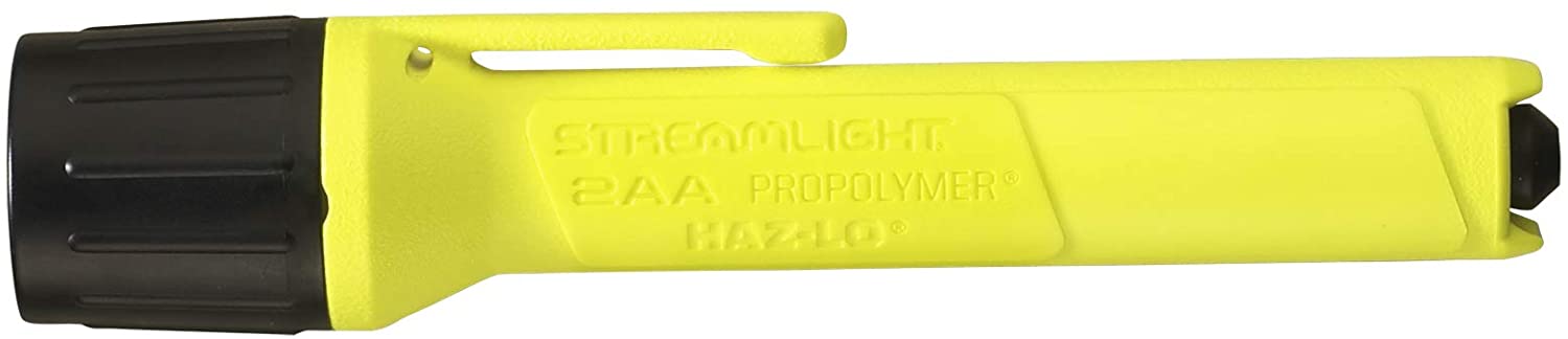 Streamlight Propolymer 2Aa Led With Alkaline Batteries, Yellow Colour