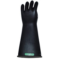 Salisbury Natural Rubber Glove 40Kv Class 4, Straight Cuff 16" Size 9