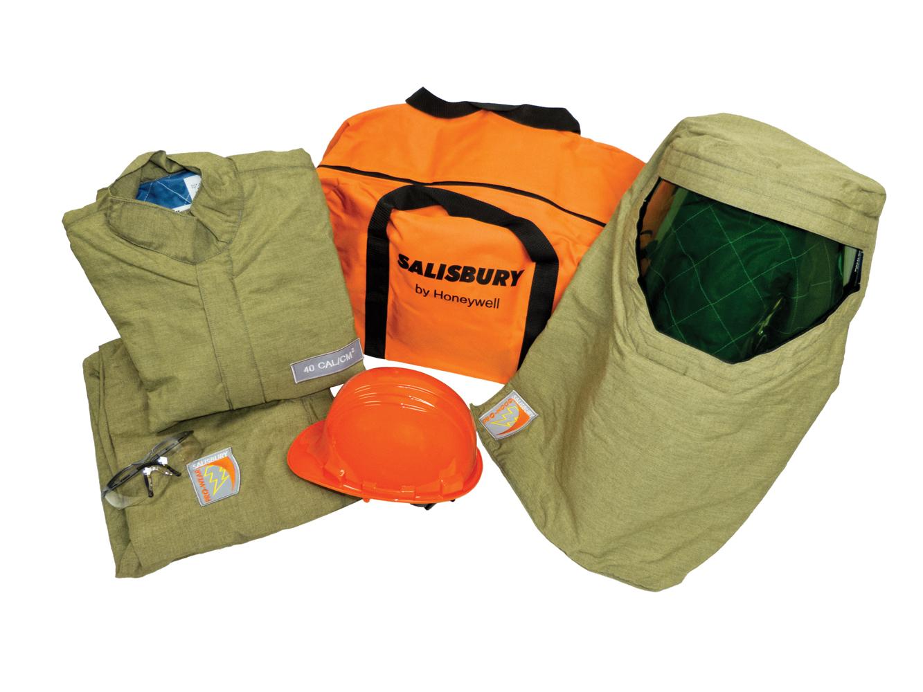 Salisbury 40Cal/Cm2 Flash Coat Kit With Skbackpack (W/O Glove), Size L