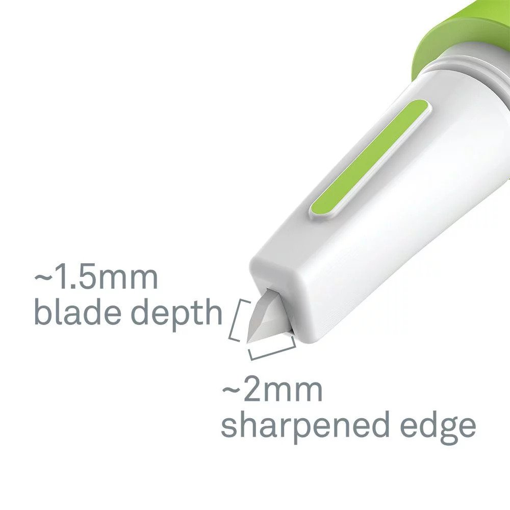 Slice Precision Cutter, Ceramic Micro-Blade, Green