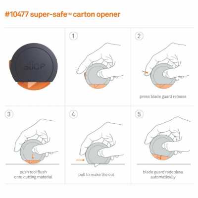 Slice Super Safe Carton Opener [12Pcs/Inner, 48Pcs/Cse]