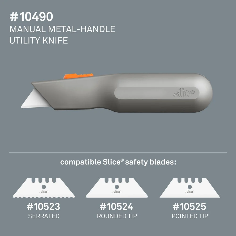 Utility Knife, Metal, Manual