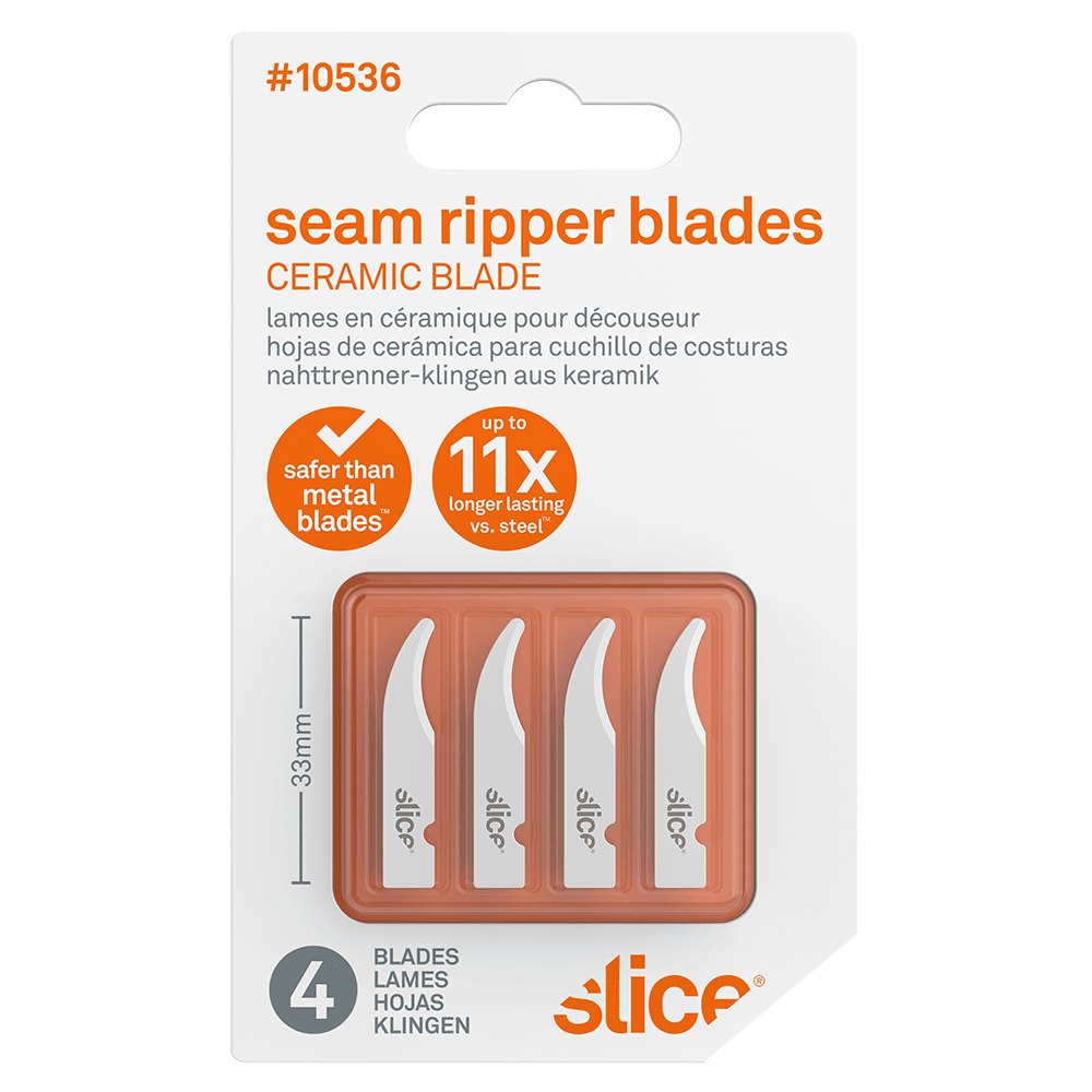 Replacement Blades, Ceramic, Craft, Seam Ripper (Pack Of 4 Blades)