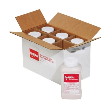 Pig Spill-X Acid Spill Treatments Kits (6 Bottle per Box)