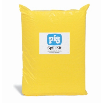 PIG MRO ECONOMY SPILL KIT FOR OILS, COOLANTS, SOLVENTS & WATER