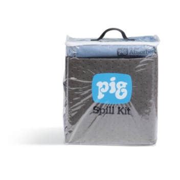 Pig See-Thru Bag Spill Kit, 5 Gal