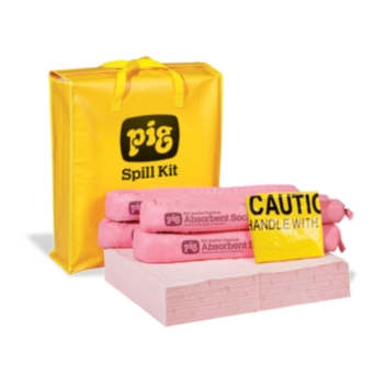 PIG SPILL RESPONSE BAG FOR ACIDS AND CAUSTICS