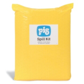 PIG ECONOMY SPILL KIT FOR ACIDS AND CAUSTICS
