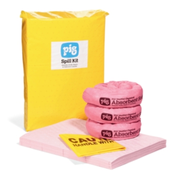 Pig Economy Spill Kit For Acids And Caustics