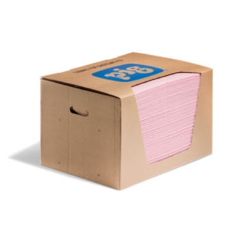 PIG HAZ-MAT PADS IN DISPENSER BOX HEAVY WEIGHT, 15" X 20" (100PC/BOX)
