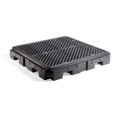Pig Pallet Spill H/D Containment Black - Without Drain