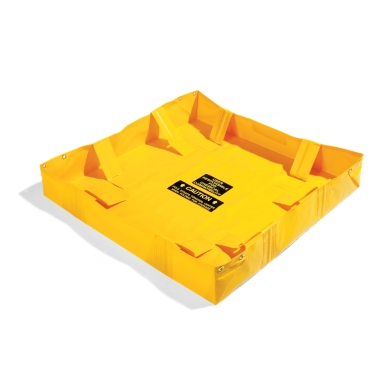 PIG COLLAPSE-A-TAINER LITE, YELLOW 4FT SQ EACH