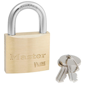 Master Lock Vline Brass Padlock