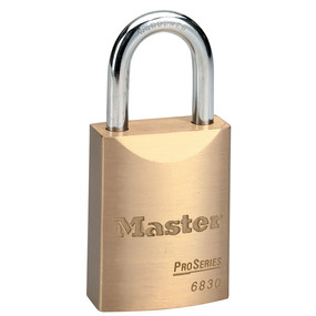 Master Lock 1-9/16In (40Mm) Wide Proseries® Solid Brass Rekeyable Pin Tumbler Padlock