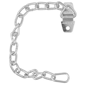 MASTER LOCK 229 MM HEAVY-DUTY ZINC PLATED STEEL CHAIN WITH MOUNTING BRACKET (BAG OF 12 CHAINS)