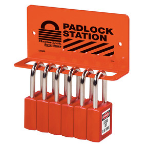 Master Lock Heavy Duty Padlock Racks - Hold 6-8 Padlocks