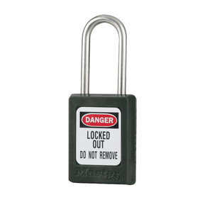 Master Lock Zenex Padlock - Keyed Different With Master Key - Key Retaining - Black