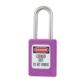 Master Lock Zenex Padlock - Keyed Different - No Key Retaining - Purple