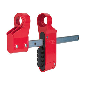 MASTER LOCK BLIND FLANGE LOCKOUT DEVICE, SMALL