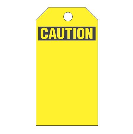 Panduit Do-It-Yourself Tags " Caution" (25Pcs Of Pkt)