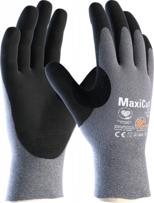 ATG Maxicut 44-504 Cut and Oil Resistant Safety Gloves, Cut level C, Size 9