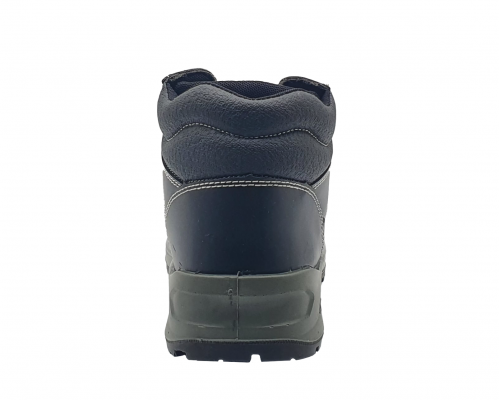 Bata Industrials Walkmate Mf Stockholm 2 (S3) Safety Shoe Black Lace Up Ankle Boot, Size 8/42 (705-61096)