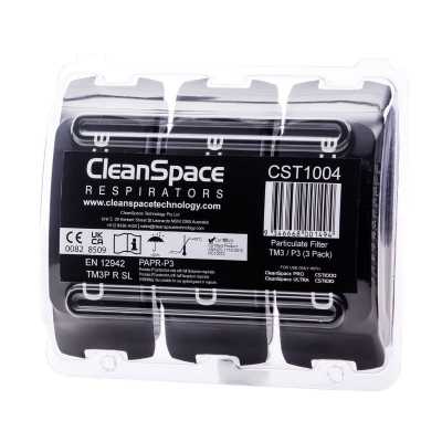 CLEANSPACE CST PARTICULATE HIGH CAPACITY TM3 / P3 FILTER (3PK), (934666800-149-4)