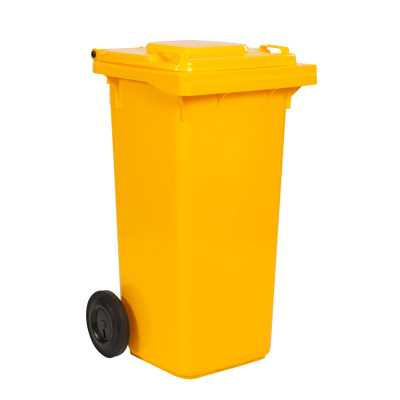ESNICO 120L (CHEMICAL SPILL KIT) IN YELLOW WHEELED CONTAINER