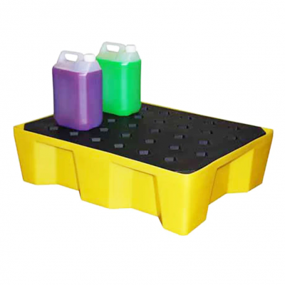 ROMOLD SPILL TRAY WITH GRID, GENERAL PURPOSE, 66LTR BUND, YELLOW