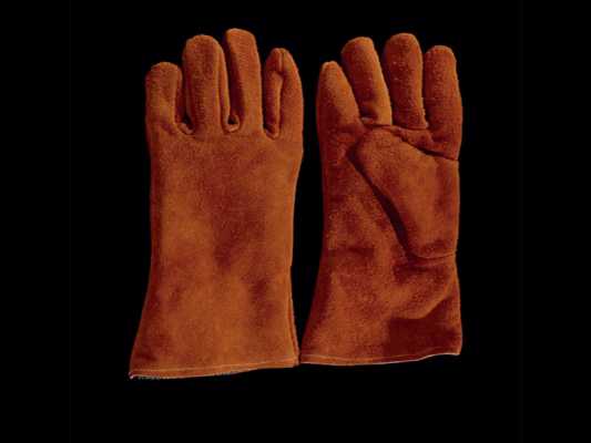GIORDANI FIVE FINGERS LEATHER GLOVES WITH WOOL INNER LINING CM 35