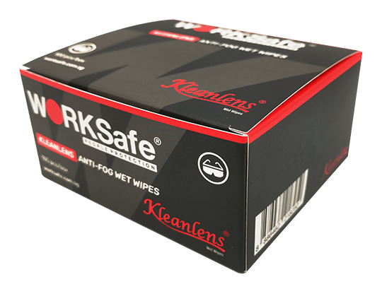 Worksafe® Kleanlens Anti-Fog Wet Wipes, 12X15Cm (100Pc/Box)