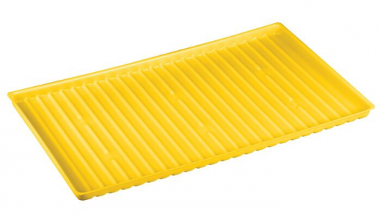 JUSTRITE TRAY, SUMP LINER (YELLOW) , UC22G/FM23G